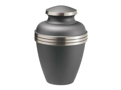 Ashen Pewter Urn