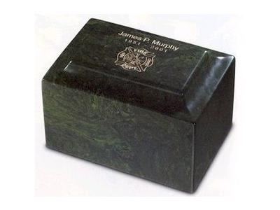 Meadow Green - Synthetic Marble Urn